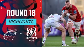 Munster v Ulster  Instant Highlights  Round 18  URC 202324 [upl. by Eerb]