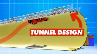 Designing the Tunnel for Driving a Formula Car UPSIDE DOWN [upl. by Bogey]