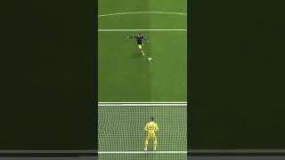 PANENKA LEOfootballshorts leomessi efootbal2025 pinalti [upl. by Rehpotsirhcnhoj]