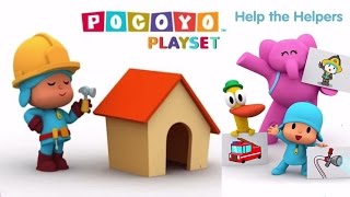 Pocoyo Playset Community Helpers [upl. by Rollins]