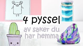 PYSSEL  med saker du har hemma [upl. by Shrier386]