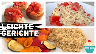 Drei schnelle leichte und sommerliche Gerichte  Sommergericht  Anna´s food ideas [upl. by Ahsirhcal]