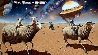 Pink Floyd  Sheep  AI Music Video [upl. by Longawa]