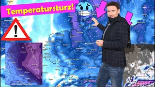 Starker Temperatursturz Wintergewitter und Glätte Wirds wie Dezember 2010 NEIN Schmuddelwetter [upl. by Ulane]