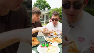 Two Brits try American Breakfast [upl. by Majka]