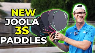 NEW Joola 3S Paddles  First Look amp First Impressions [upl. by Kelcey]