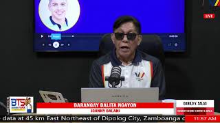 Barangay Balita Ngayon hosted by Johnny Balani [upl. by Leupold795]