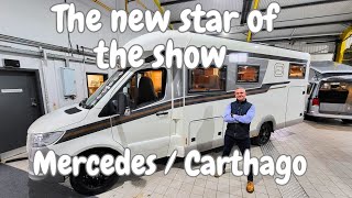 Carthago chic cline T 49 LE  The One Motorhome walk around tour and demo [upl. by Ynahpit]