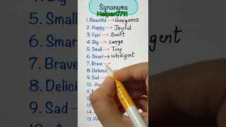 Words Synonyms ADVANCED ENGLISH ✅📚😎 english shorts trending [upl. by Aeki]