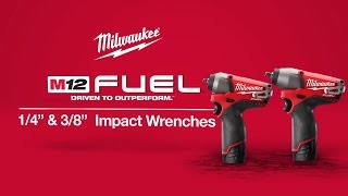 Milwaukee® M12 FUEL™ Impact Wrenches [upl. by Smaj]