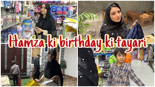 Birthday 🎉 ka venue decide kr liaHumza ki birthday party 🥳 Dhair saray gifts 🎁 [upl. by Chadd]