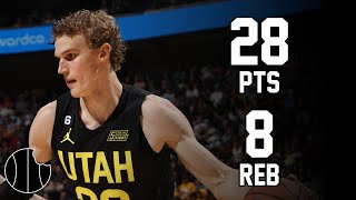 Lauri Markkanen Highlights  Jazz vs Kings  3rd Jan 2023 [upl. by Rifkin]