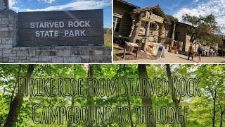 Starved Rock campground to Lodge [upl. by Nepean]