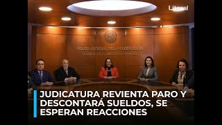 Consejo de la Judicatura REVIENTA EL PARO [upl. by Ahsieym771]