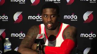 Wesley Matthews says Trail Blazers still have that hunter mentality [upl. by Eniar]