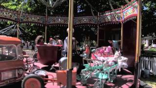 fete paradiso  vintage carnival rides and carousels on Governors Island NYC [upl. by Anyrak913]