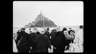 Benedictines return to MontSaintMichel Abbey France 1965 HD [upl. by Aniz]