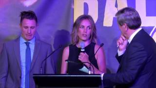 Catherine and Blyth Vautier Balmoral Burn Sponsors Dinner 29 May 2015 [upl. by Tserrof]