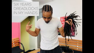 THE ULTIMATE TRANSFORMATION from dreads to cornrows [upl. by Eyaj]