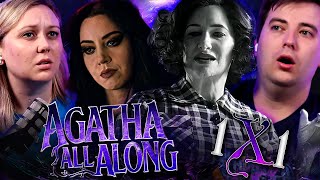 AGATHA ALL ALONG 2024 EPISODE 1 REACTION  Marvel Television [upl. by Enayd]