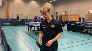 Malte Nilsson vs PerGunnar Nilsson  Divison 3 Herrar SSSV [upl. by Joellyn]