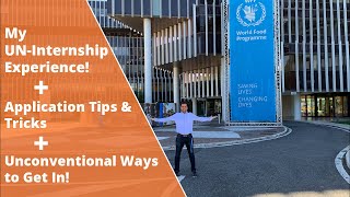 How to get an internship at the UN  Application tips amp tricks  Busting common myths Updated 2021 [upl. by Eilahtan895]