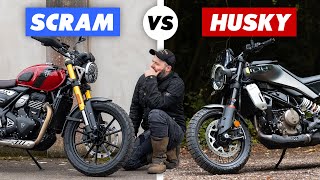 Triumph Scrambler 400 X vs Husqvarna Svartpilen 401 Which Should You Buy [upl. by Vaasta]