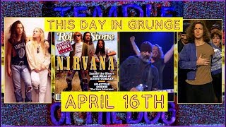 April 16 Chris Cornells Tribute to Andy Eddies Tribute to Kurt Cobain Soundgarden Reunite [upl. by Llevel847]