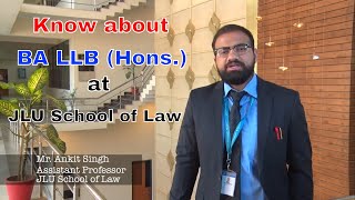 Know about quotBA LLB Honsquot at School of Law Jagran Lakecity University Bhopal [upl. by Ahsinyt]