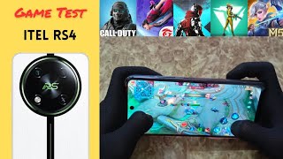 Itel RS4 GAME TEST  CODM MLBB BLOODSTRIKE FREE FIRE [upl. by Ajile]