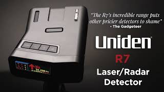 Uniden R7 Radar Detector [upl. by Rhetta994]