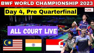 🔴Live  BWF World Championships 2023  Day 4 Round of 16 Pre Quarterfinals  Lee zii jia [upl. by Kurtzig]