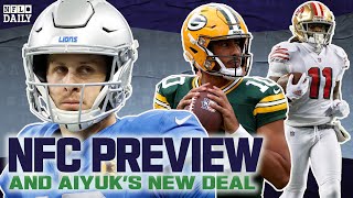 NFC Preview and Aiyuks New Deal [upl. by Nolahs]