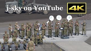 4K 戦車道行進曲！ パンツァーフォー！ 陸上自衛隊音楽隊 平成29年度 富士総合火力演習 2017 [upl. by Nitsirhc]