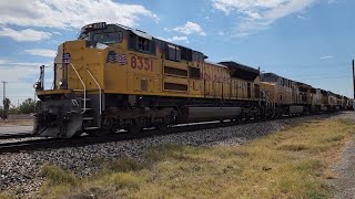 Railfanning in Ysleta in El Paso TX 07192024 [upl. by Lossa382]