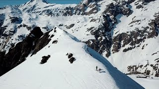 Val dIsere and Tignes Spring Off Piste Skiing  DJI Mavic Pro  Panasonic GH5 [upl. by Akiner329]