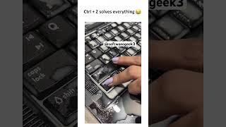 Ctrl Z solves everything funny computertricks softwareengineerlife softwareengineer [upl. by Edrick]