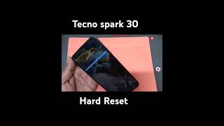 Tecno spark 30 hard reset  kl6 hard reset pin password pattern unlock [upl. by Zizaludba]