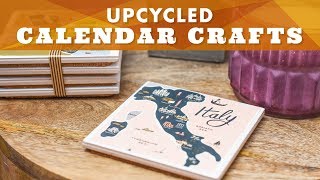 5 Ways to Upcycle Your Old Calendar  HGTV Handmade [upl. by Puglia]