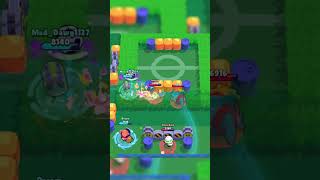 Brawl stars trickshot hypercharge Jacky maxedout brawlball likeandsubscribe shorts [upl. by Yatnoed]