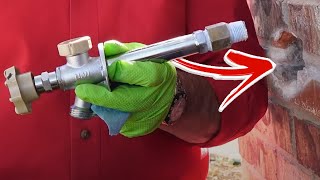 How To Fix a Leaking Frost Proof Faucet  DIY Plumbing [upl. by Nilpik]