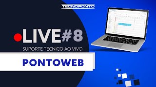 Suporte ao Vivo Tecnoponto  Software Ponto Web 8 [upl. by Llewej]