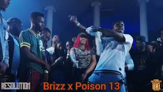 brizz x poison 13 fliptop fliptopbattleleague [upl. by Bourque]