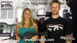 AirSplat OD  Well M4 Gas Blowback Airsoft Gun Rifle Ep 52 [upl. by Ravid]