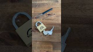 964 Squire LN4 Padlock picked open [upl. by Anitsugua]