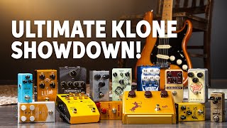 The Ultimate Klone Pedal Shootout 14 Pedals Compared [upl. by Mongeau]