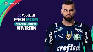 Weverton PES 2021  edição de jogador licenciado [upl. by Bertero972]