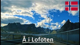 Å i Lofoten  Driving in Norway [upl. by Broddie]