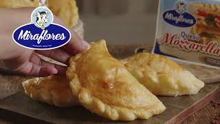 RECETAS AIR FRYER  Empanadas de hojaldre rellenas de queso [upl. by Bevan]