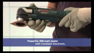 Bosch Multitool Demonstration video [upl. by Isacco274]